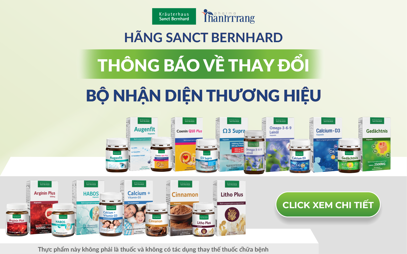 Hãng Sanct Bernhard thông báo thay đổi bộ nhận diện thương hiệu